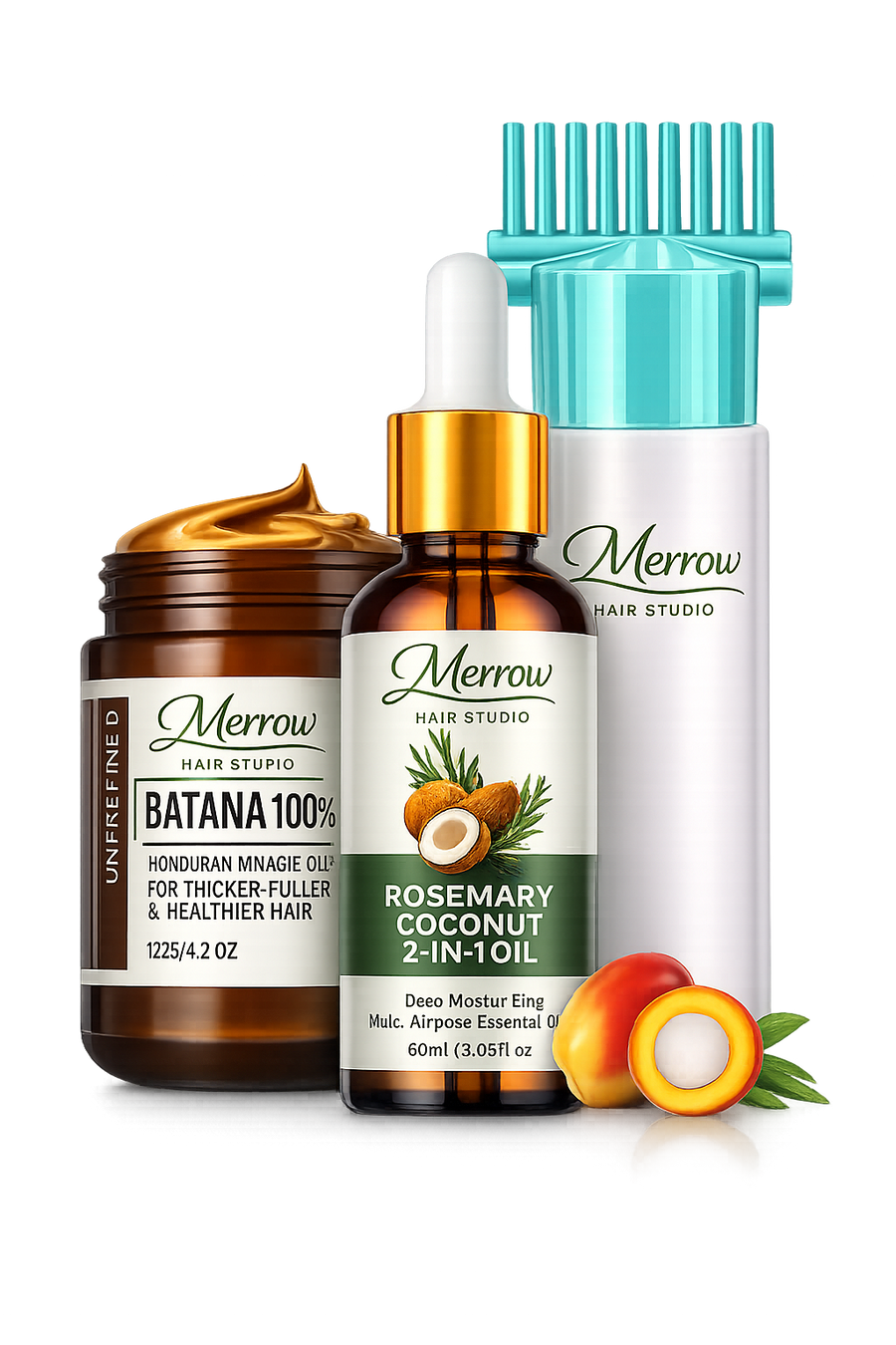 Batana & Rosemary Hair Repair Routine Bundle